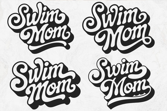 Swim Mom Svg, Mom Svg SVG DesignDestine 