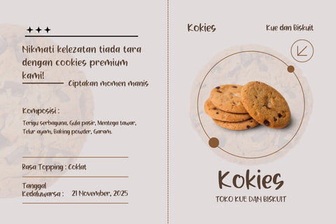 Swirly Kokies Font Aisyah 