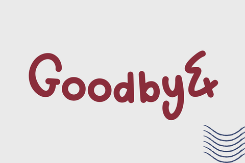 Swirly Note Font Dm Letter Studio 