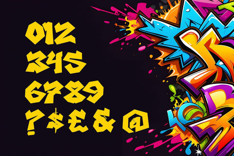 Swizer Street - Shadowed Sharp Graffiti Font Font Mozzatype 