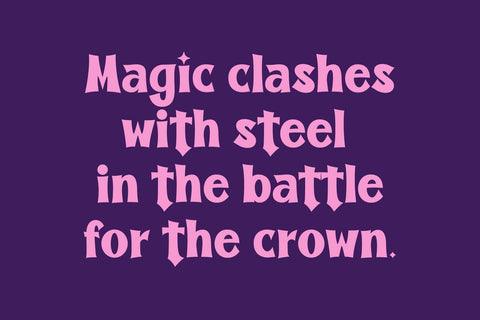 Sword and Wand Font BB Digital Arts 