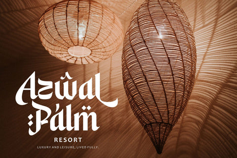 Syamsiah - Arabic Display Font Font Four Lines Std. 