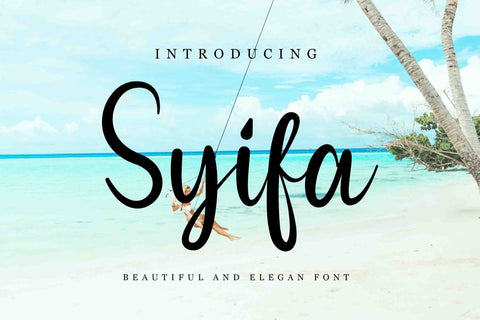 Syifa Font LetterdayStudio 