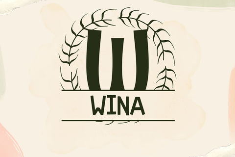 Sylvaris Split Monogram – Elegant Serif Monogram with a Split Letter Design Font Dm Letter Studio 