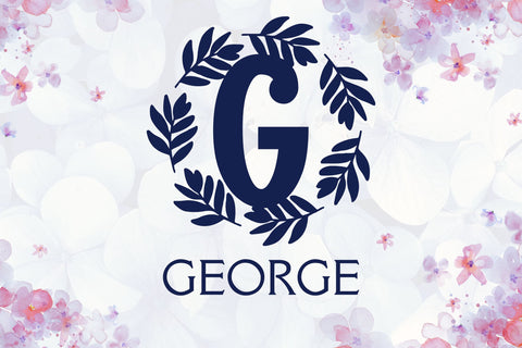 Sylvoria Monogram Font Dm Letter Studio 