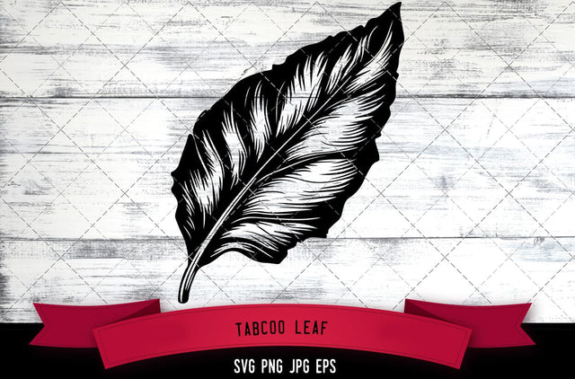 Tabacco Leaf SVG, Tobacco Clipart SVG Loveleen Kaur 