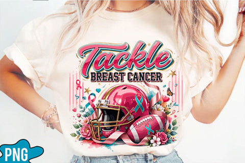 Tackle Breast Cancer Sublimation PNG Designs Sublimation shah alam 