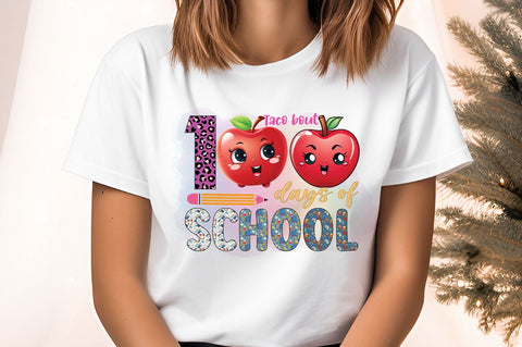 Taco bout 100 days of school PNG Design Sublimation Designangry 