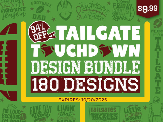 Tailgate Touchdown Design Bundle Bundle So Fontsy Design Shop 