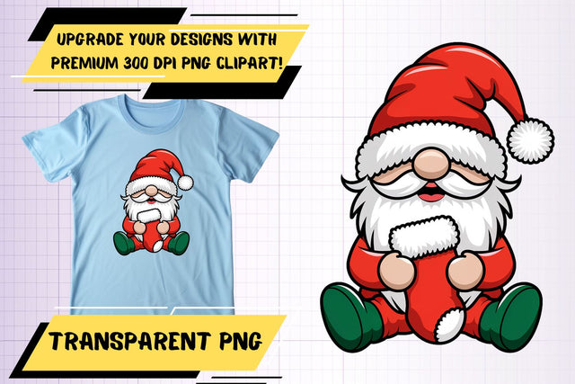 Tailored designs, in PNG for sublimation , Gnome Sublimation HoodArtCraft 