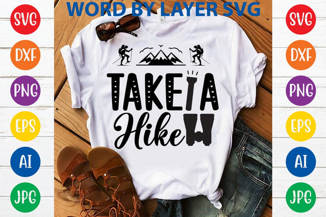 Take A Hike SVG DESIGN SVG Rafiqul20606 