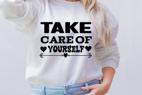take care of yourself SVG Angelina750 