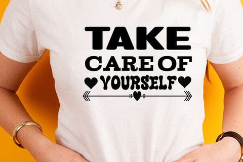 take care of yourself SVG Angelina750 