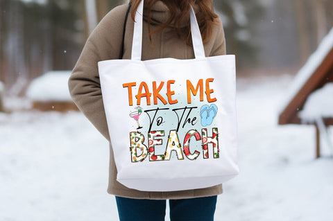 Take Me To The Beach PNG Design Sublimation Designangry 