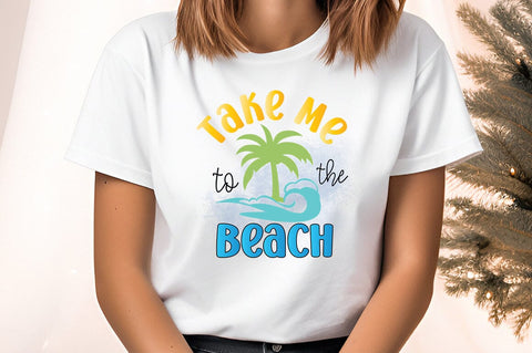 take me to the beach PNG Design Sublimation Designangry 