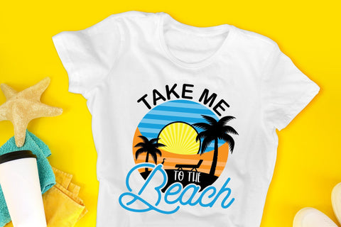 Take Me to the Beach, Summer Sublimation Sublimation CraftLabSVG 