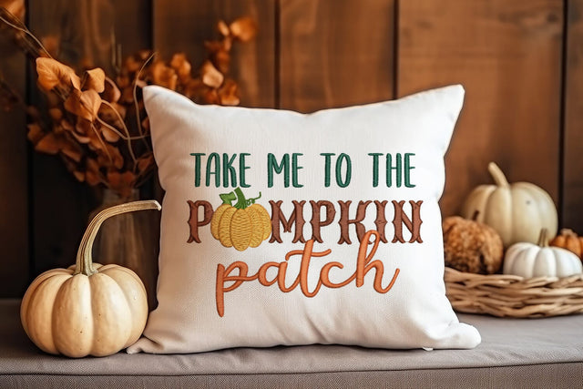 Take Me to the Pumpkin Patch Embroidery Embroidery/Applique DESIGNS Designed by Geeks 