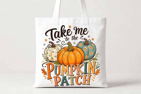 Take Me to the Pumpkin Patch PNG | Fall Sublimation PNG SVG BillahCrafts 