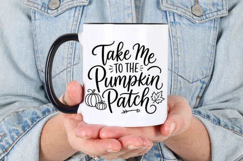Take Me to the Pumpkin Patch SVG, Fall Pumpkin Quote SVG SVG Pickled Thistle Creative 