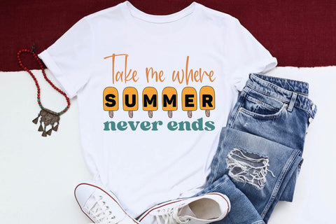 Take me where summer never ends SVG Angelina750 
