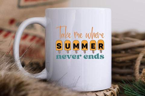 Take me where summer never ends SVG Angelina750 