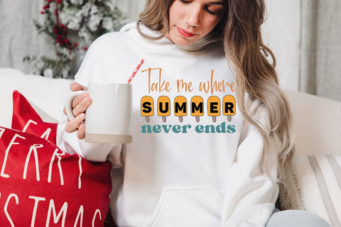 Take me where summer never ends SVG Angelina750 