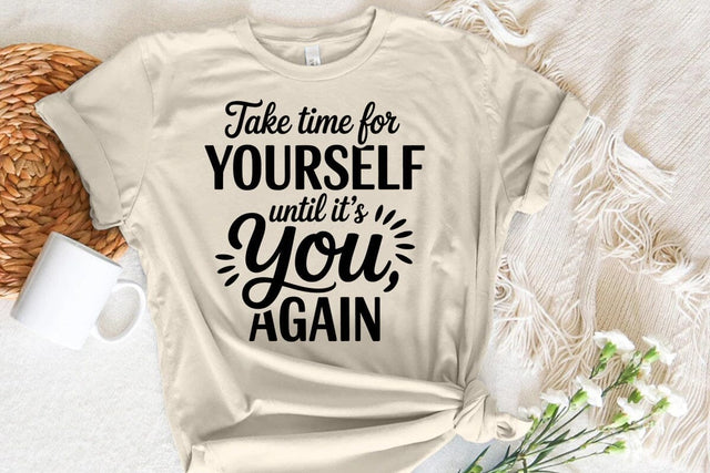 Take time for yourself SVG Angelina750 