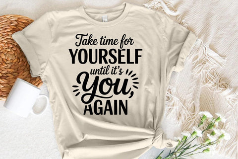 Take time for yourself SVG Angelina750 
