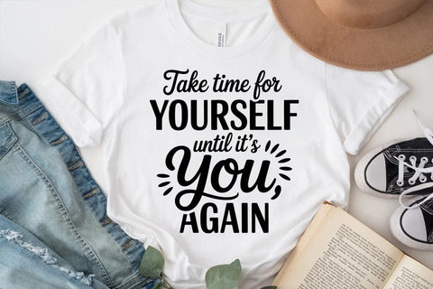 Take time for yourself SVG Angelina750 