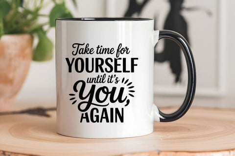 Take time for yourself SVG Angelina750 
