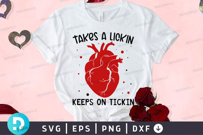Takes a lickin keeps Svg Design SVG Regulrcrative 