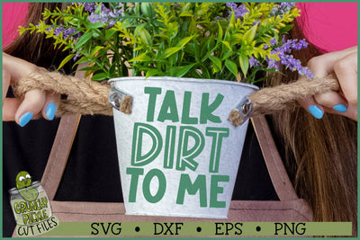 Talk Dirt To Me SVG SVG Crunchy Pickle 