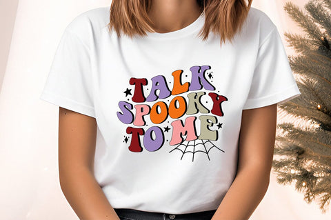Talk spooky to me PNG Design Sublimation Designangry 