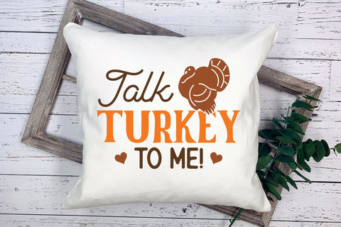 Talk Turkey to Me SVG Cut File SVG CraftLabSVG 
