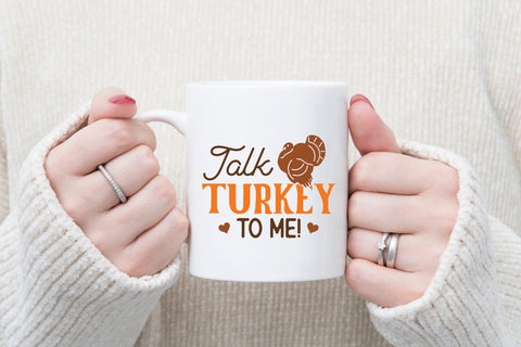 Talk Turkey to Me SVG Cut File SVG CraftLabSVG 