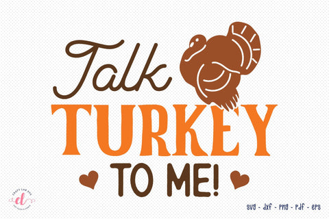Talk Turkey to Me SVG Cut File SVG CraftLabSVG 