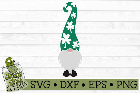 Tall St Patrick's Day Gnome SVG File SVG Crunchy Pickle 