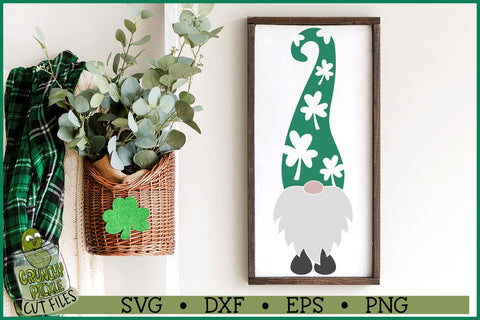 Tall St Patrick's Day Gnome SVG File SVG Crunchy Pickle 