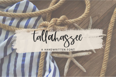 Tallahassee Script Font Beck McCormick 