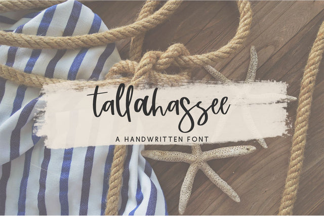 Tallahassee Script Font Beck McCormick 