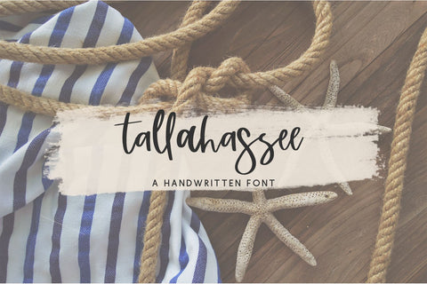Tallahassee Script Font Beck McCormick 
