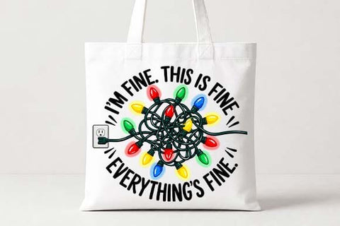 Tangled Christmas Lights Funny PNG SVG BillahCrafts 