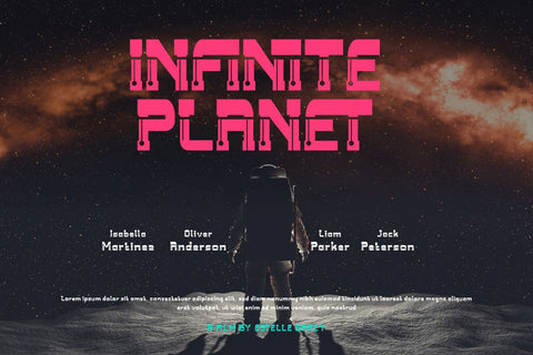 Tanire - Futuristic Tech Font Font twinletter 