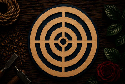 Target Bullseye Symbol Laser Cut SVG File SVG Regulrcrative 