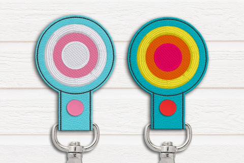 Target ITH Key Fob Applique Embroidery Embroidery/Applique DESIGNS Risa Rocks It 