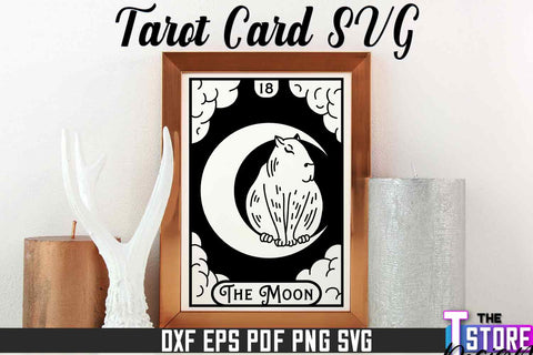 Tarot Card Laser Cut | Tarot Card Design | CNC File SVG The T Store Design 