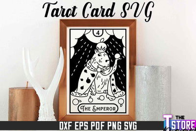 Tarot Card Laser Cut | Tarot Card Design | CNC File SVG The T Store Design 