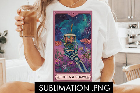 Tarot Card The Last Straw PNG Sublimation Sublimation Freeling Design House 