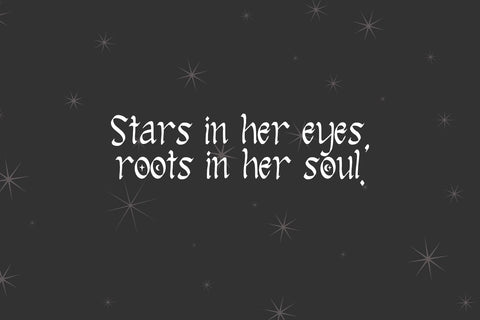 Tarot Noir - A Tarot Display Font Font Beck McCormick 