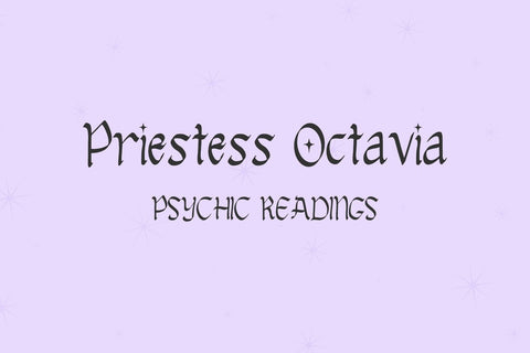 Tarot Noir - A Tarot Display Font Font Beck McCormick 